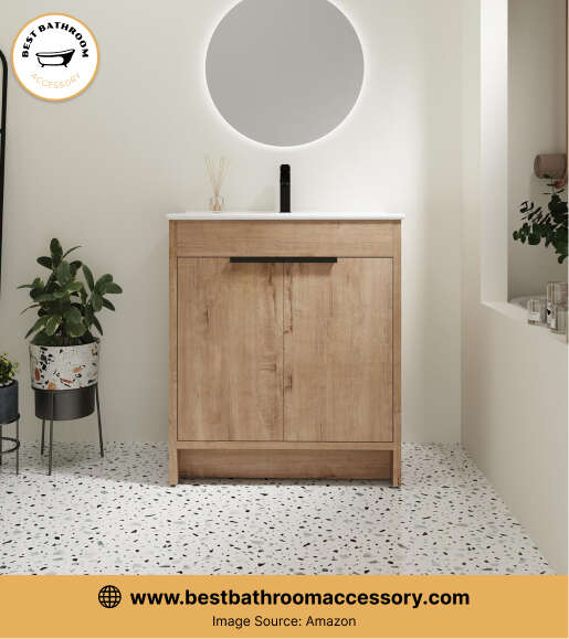 Natural Beauty SSLine's 30 Eco-Conscious Vanity with Sink
